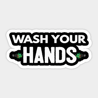 Wash Your Hands Sticker